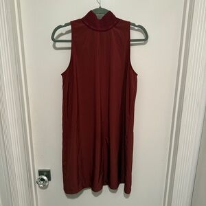 Athleta Sleeveless Rust Dress